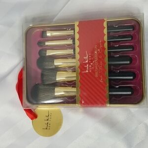 NICOLE MILLER BRUSH COLLECTION FOR FACE AND EYES 6 PIECE SET